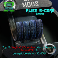 Alien (5-Core) | 0.17Ω Single - 30/38GA Alien (5-Core) | 0.17Ω Single - 30/38GA